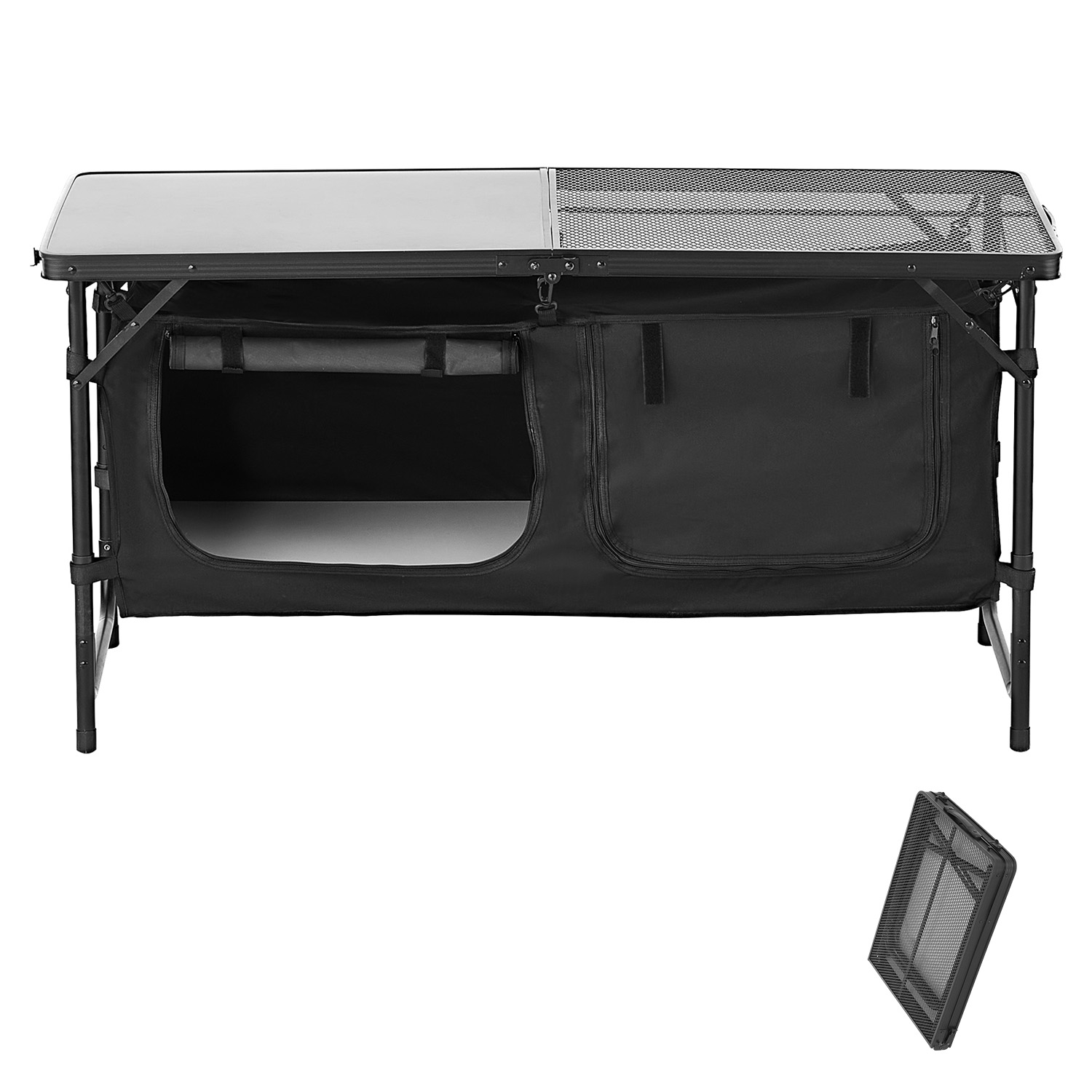 Camping Cooking Table - Кемпинговый кухонный стол SucceBuy, легкий алюминиевый