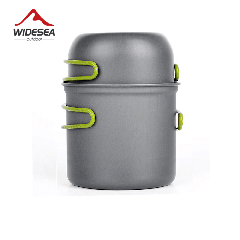 Quality Camping Cooking Set - Widesea Сверхлегкая посуда для кемпинга, уличная