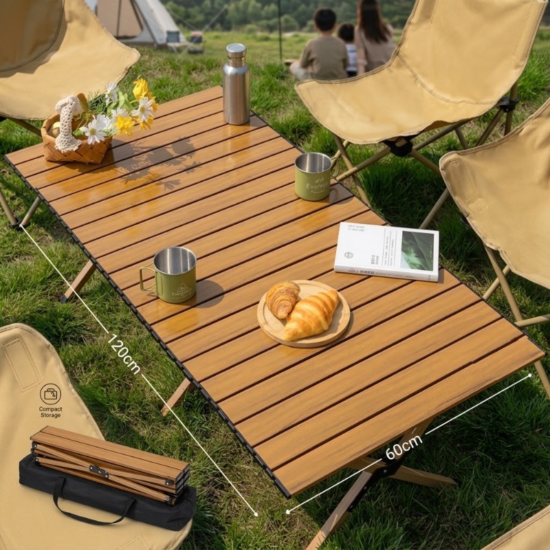 Camping Cooking Table - Портативный складной стол для приготовления роллов,