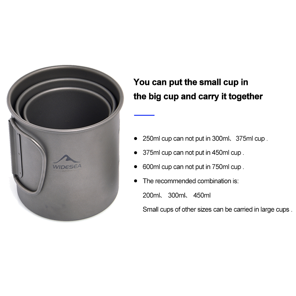 Широкоформатная кружка для кем – обзор и цена Quality Camping Cooking Set