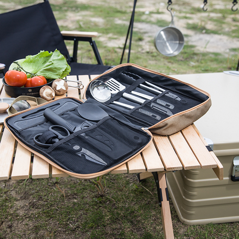 Набор походной кухонной утвари – обзор и цена Quality Camping Cooking Set
