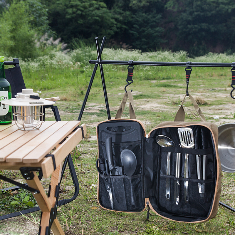 Набор походной кухонной утвари – обзор и цена Quality Camping Cooking Set