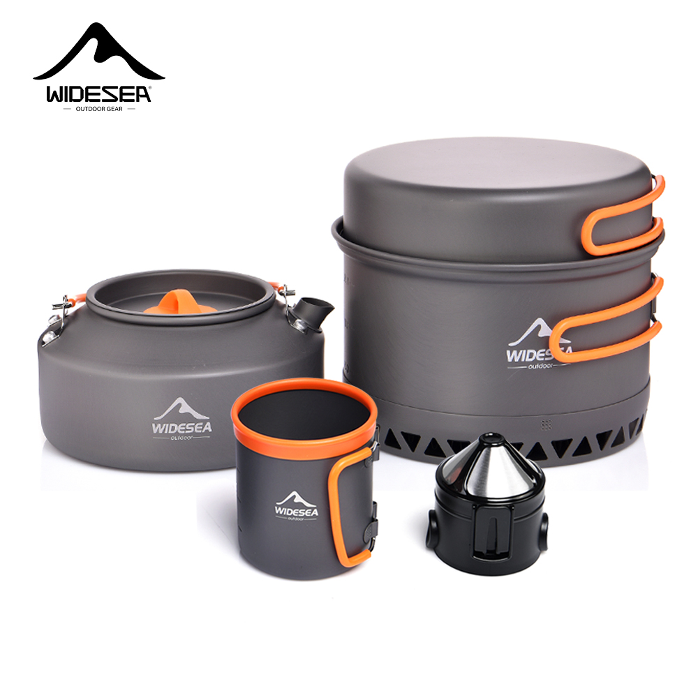 Набор посуды для кемпинга, ули – обзор и цена Quality Camping Cooking Set
