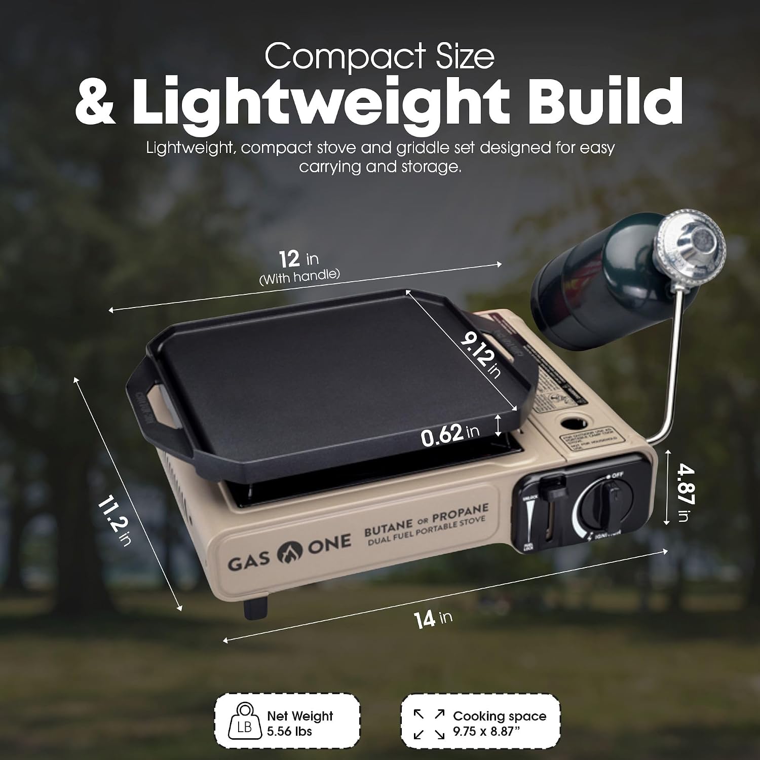 Двухтопливная газовая плита дл – обзор и цена Camping Cooking Flat Top