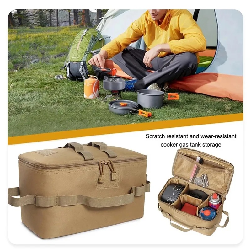 Вместительная сумка для хранен – обзор и цена Camping Cooking Organizer
