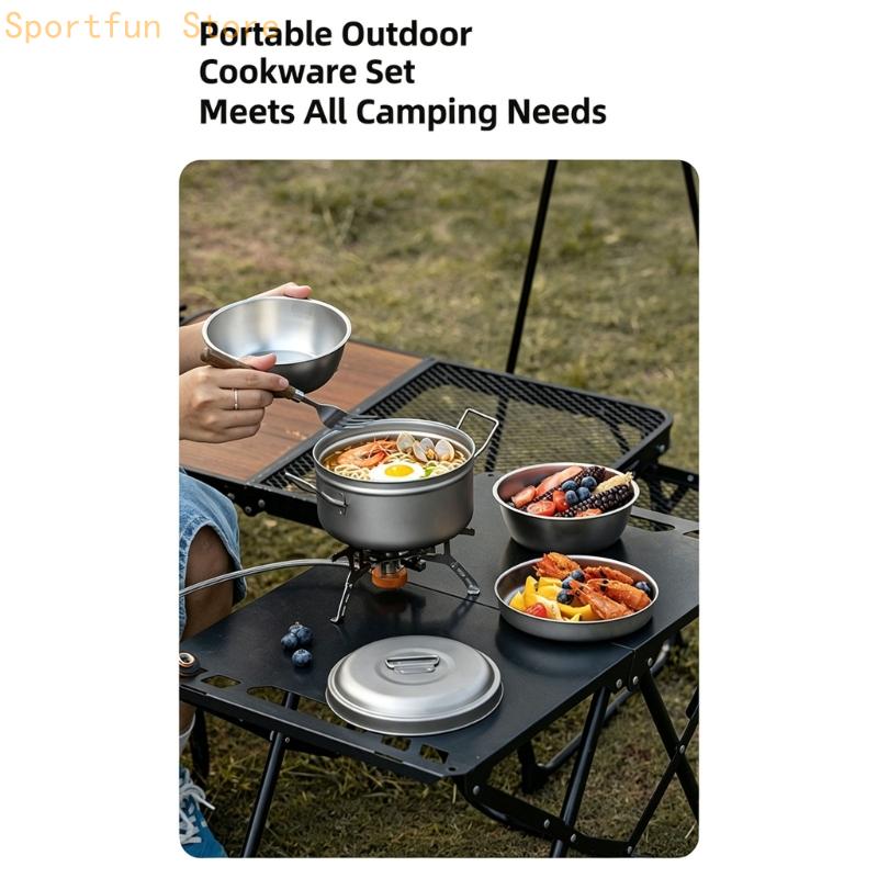 Группа посуды для походной еды – обзор и цена Camping Cooking Dining Set